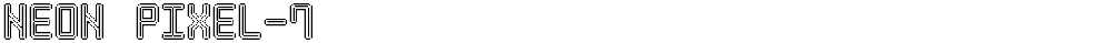 Neon Pixel-7
