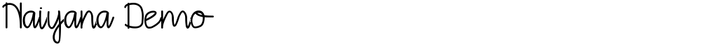 Naiyana Demo