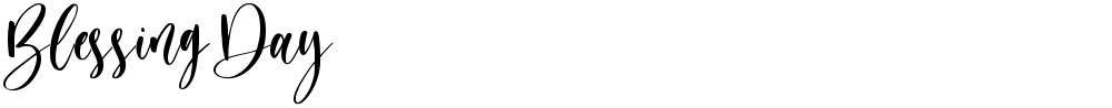 Blessing Day