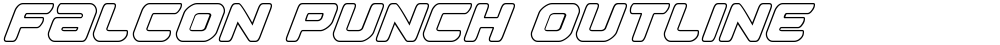 Falcon Punch Outline