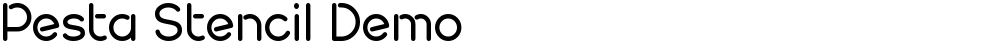 Pesta Stencil Demo