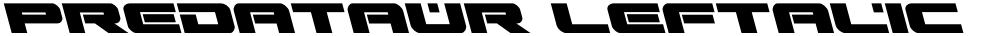 Predataur Leftalic