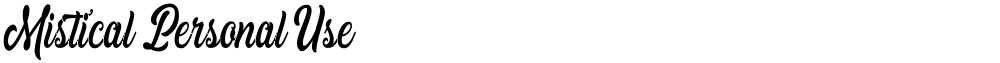 Mistical Personal Use