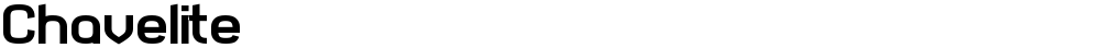 Chavelite