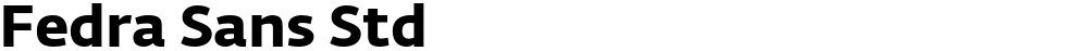 Fedra Sans Std