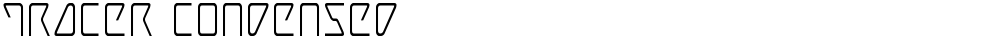 Tracer Condensed
