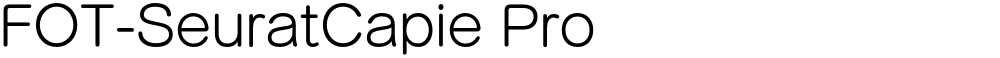 FOT-SeuratCapie Pro