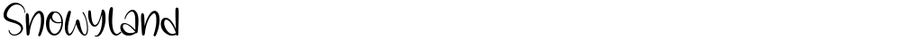 Snowyland