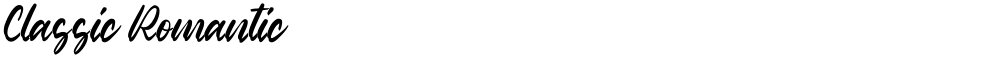 Classic Romantic