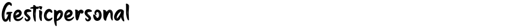 Gesticpersonal