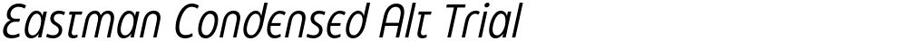 Eastman Condensed Alt Trial