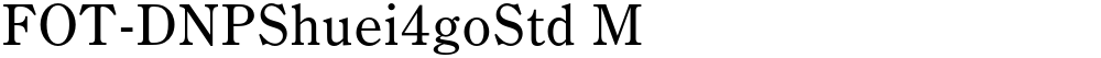 FOT-DNPShuei4goStd M
