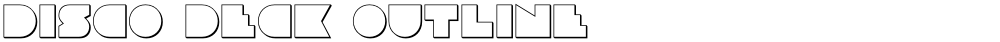 Disco Deck Outline