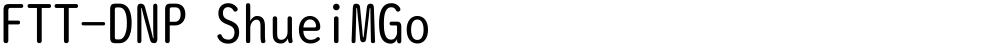 FTT-DNP ShueiMGo