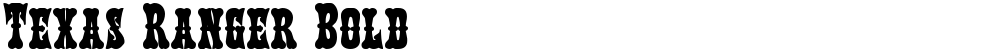 Texas Ranger Bold