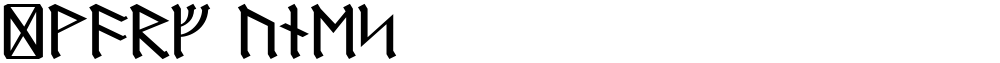 Dwarf Runes