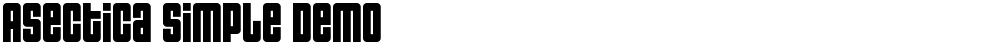 Asectica Simple Demo
