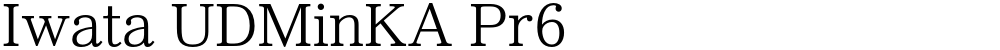 Iwata UDMinKA Pr6