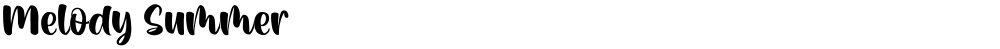 Melody Summer