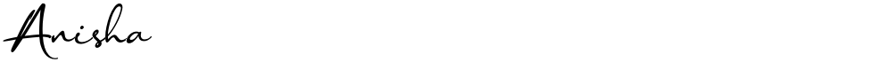 Anisha
