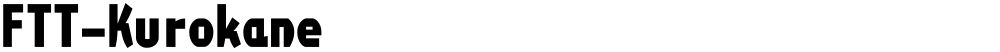 FTT-Kurokane