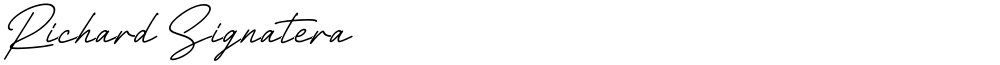 Richard Signatera