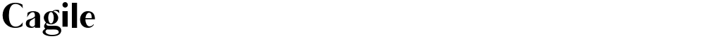 Cagile