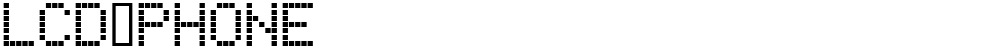lcd phone