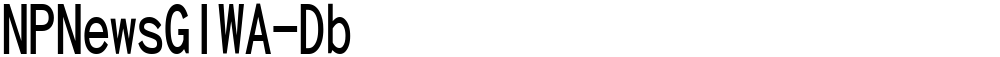 NPNewsGIWA-Db