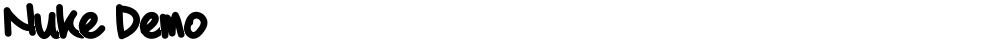 Nuke Demo
