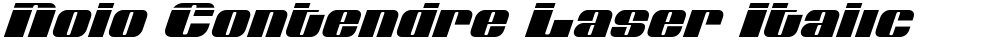 Nolo Contendre Laser Italic