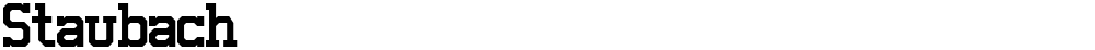Staubach