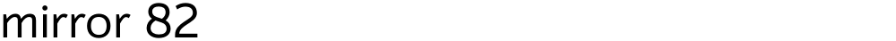 mirror 82